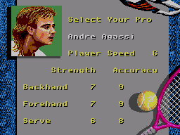 Andre Agassi Tennis 3